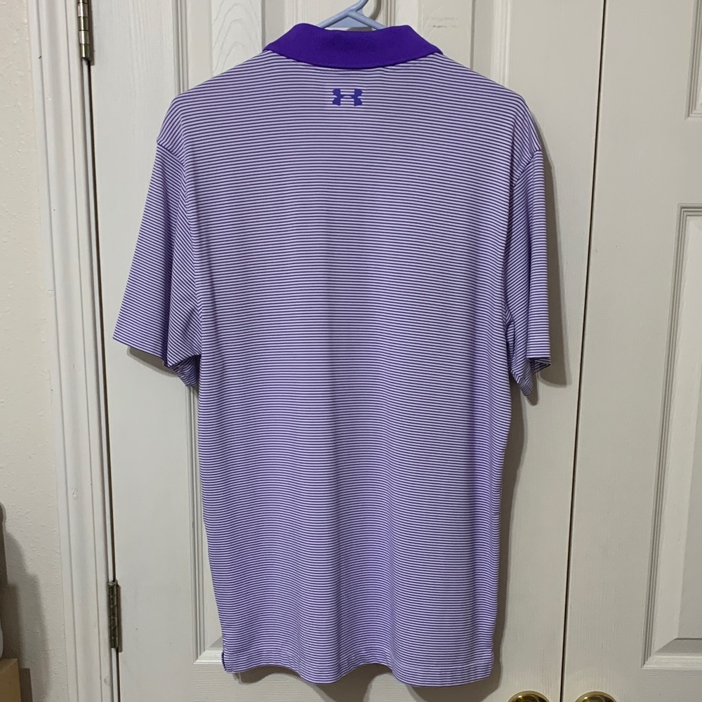 Under Armour Men's Striped Polo - Picture 3 of 5